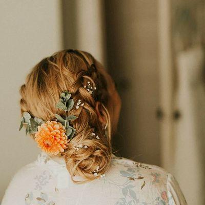 Bridal updo