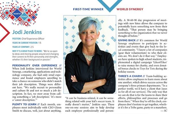 World Synergy - NorthCoast 99 Award Article