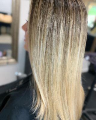 blonde balyage