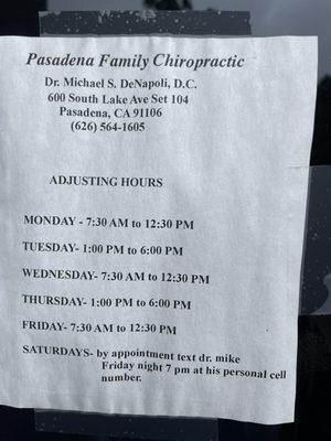 Pasadena Family Chiropractic