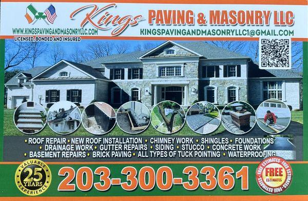Kings Paving and Masonry