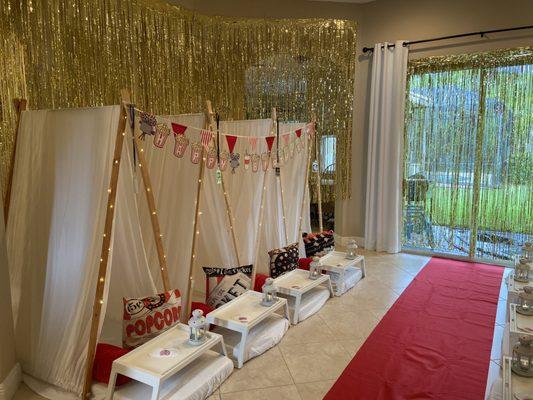 TeePee Slumber Parties