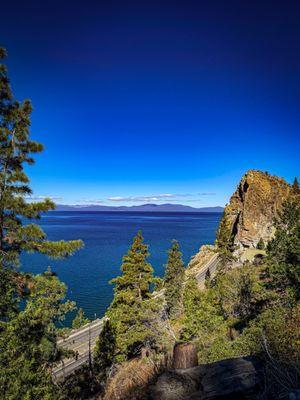 Cave Rock Lake Tahoe Nevada State Park