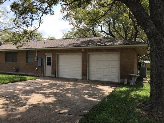GAF HD shingles! Marc made a suggestion for color that will stand the test of time without increasing the heat of the house.