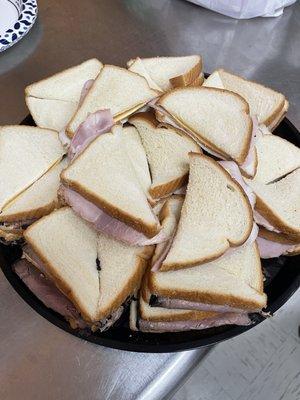 The worst sandwich tray ever.
