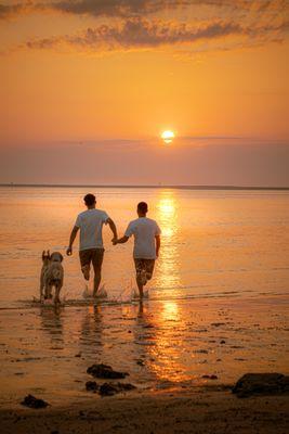 Couples early morning photo session