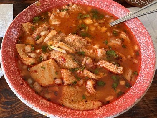 Menudo rojo sin grano. Just the way I like it