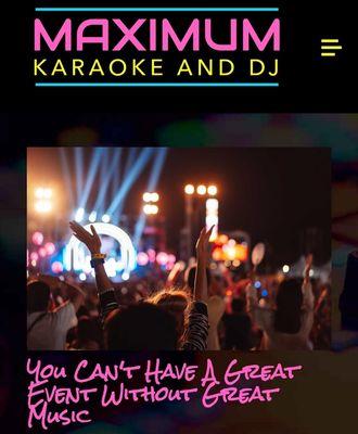 Maximum Karaoke and Dj