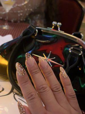 Cute acrylic nails by David!