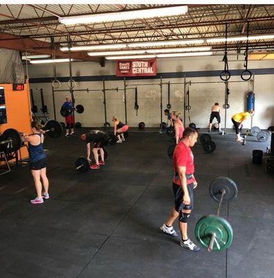 Another day at the office. 4:30 class in full effect