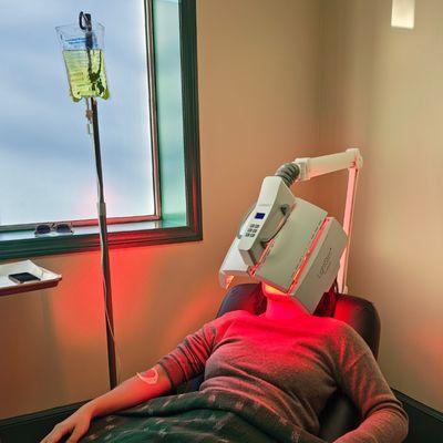 Red Light Therapy + IV Therapy