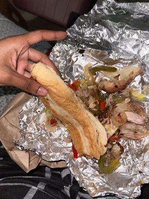 Rotisserie Chicken Sub