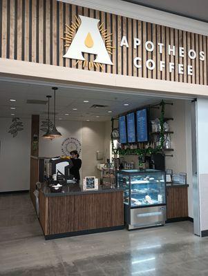 Store front inside Walmart.