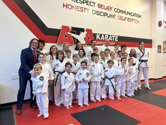 Belt graduation 4/2023