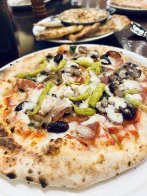 Vesuvio with Mushrooms