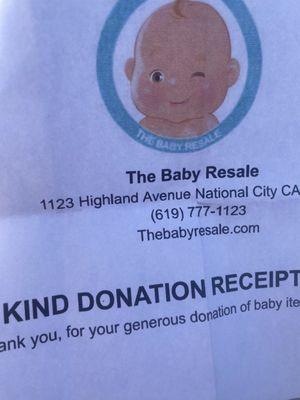 Baby Resale - National city