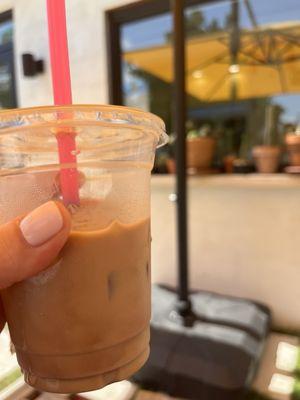 Delicious iced mocha
