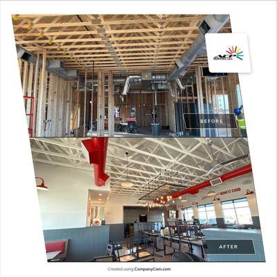 Commercial new construction interior