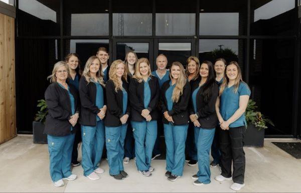 The wonderful staff of Green Eye Associates.