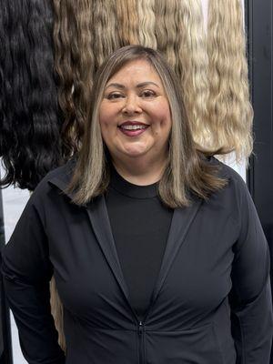 Went from long to shoulders length