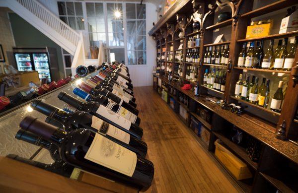 Fine selection of old and new world wines.