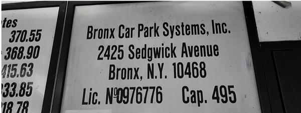 Bronx Parking Systems