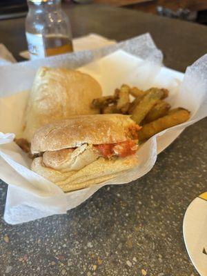 Hot Sausage Sandwich