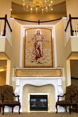 Foyer of Hawker Funeral Home
