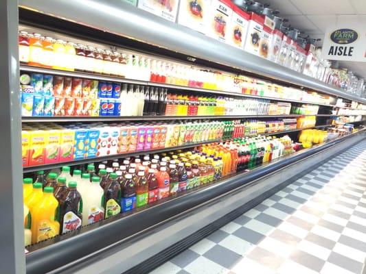 very large variety of beverages