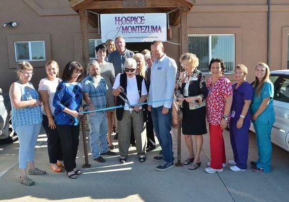 Official Ribbon Cutting for new Hospice Location (512 N. Broadway in Cortez)