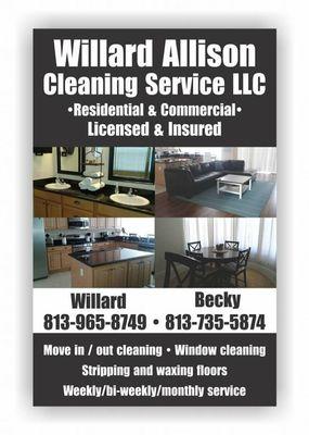 Willard Allison Cleaning Service