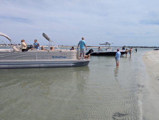 Matanzas inlet, a great place to relax and swim.