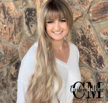 Custom Mane Extension & Color Bar