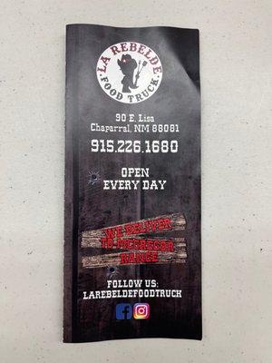 La Rebelde Food Truck