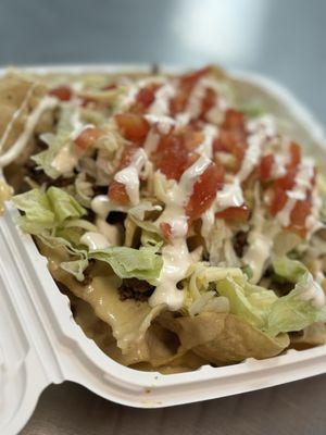 Loaded my way nachos