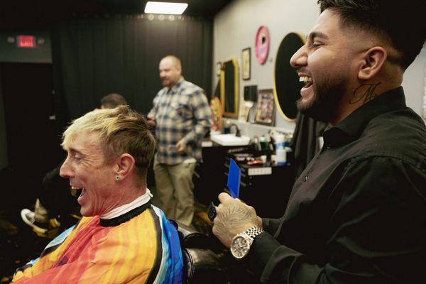 Only good vibes here at True Playerz come book your appointments asap