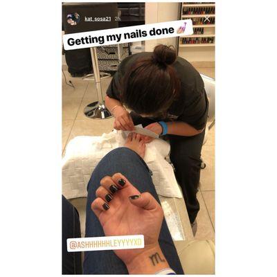 Get your nails done by me IG: @ashley4nails