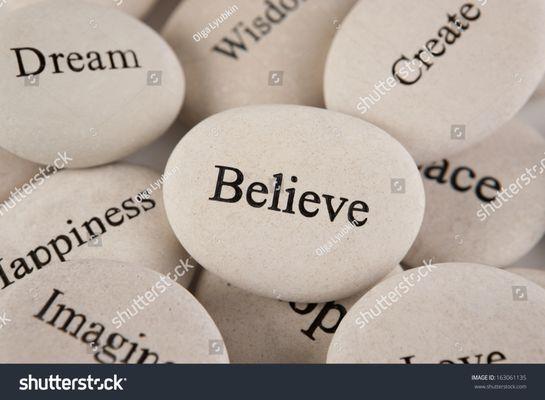 Mental Messages Believe in Yourself