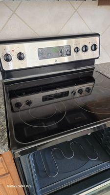 Cleaned stove! Like new