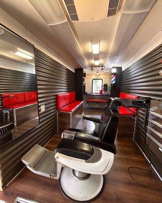 The inside of the shop is so cool!