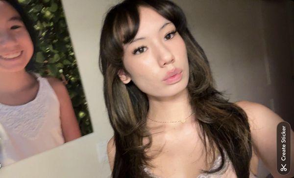 Me! I got caramel highlights