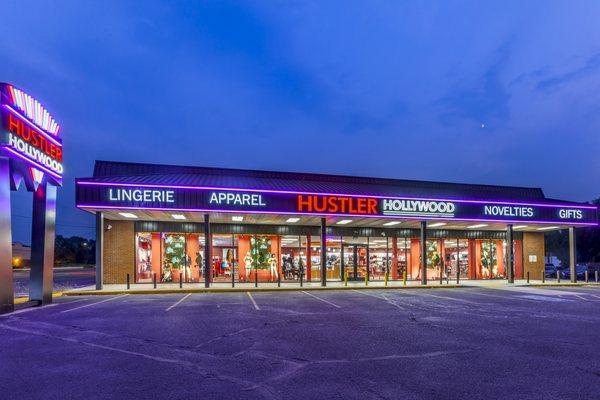 HUSTLER Hollywood is Boise's premier romance destination for lingerie, shoes, novelties, apparel, DVDs and more.