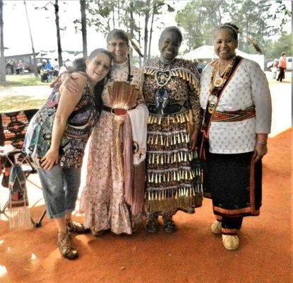 My "aunties", me, and my Mom