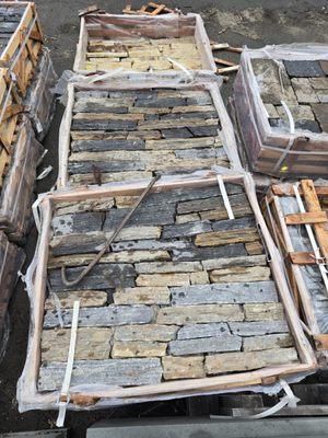 Veneer that can cover 100 sq ft per pallet a layer can cover 10 sq ft