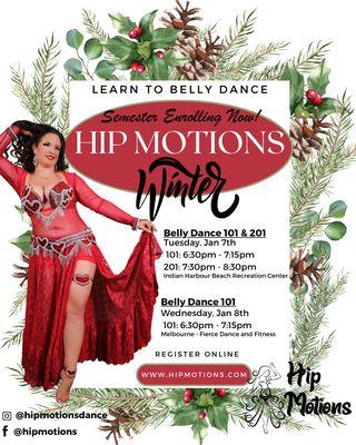 Belly Dance Vibes in 2025! Enroll today www.hipmotions.com