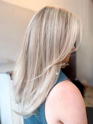 gray blending highlights