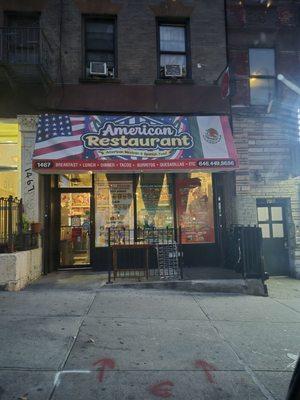 The restaurant just incase people look for it