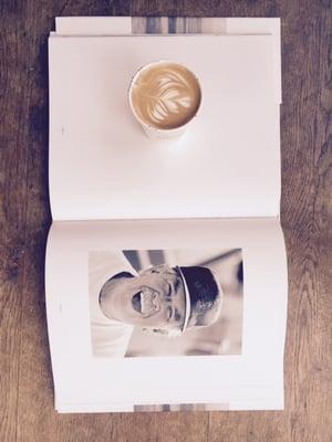 Excellent coffee + coffee table books/ magazines (some free to take)