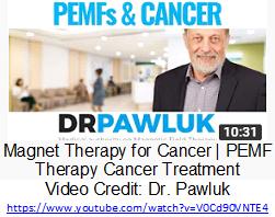 PEMF as complimentary holistic therapy aid to cancer. More energy, sleeps better, reduces inflammation, anxiety, depression and pain.
