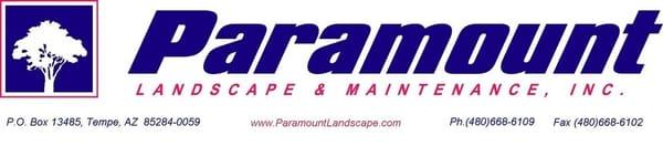 Paramount Landscape & Maintenance, Inc